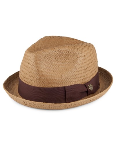 brixton castor straw fedora