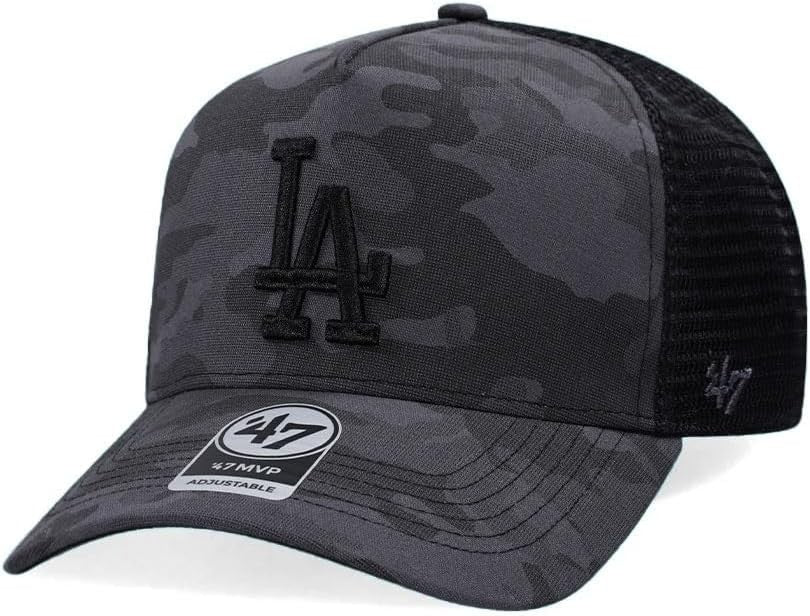 '47 BRAND : Los Angeles Dodgers Charcoal Tonal Camo Under MVP