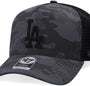 '47 BRAND : Los Angeles Dodgers Charcoal Tonal Camo Under MVP