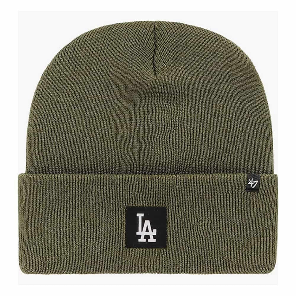 47 Brand : MLB Los Angeles Dodgers Compact Alt 47 Cuff Knit Green