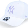 '47 BRAND : New York Yankees MLB World Series Sure Shot 47 Mvp White/Lavendel
