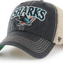 '47 BRAND : NHL San Jose Sharks Vintage