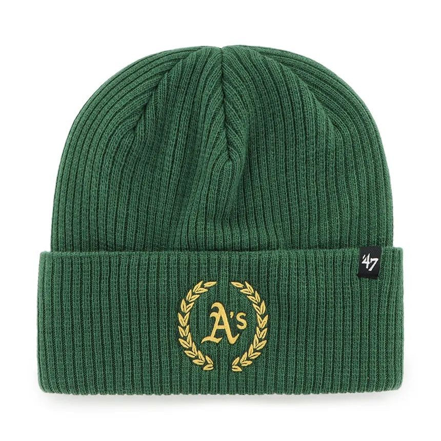 47 Brand : Oakland Athletics Green Beanie