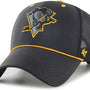 '47 BRAND : Pittsburgh Penguins Black NHL Mesh Pop Trucker