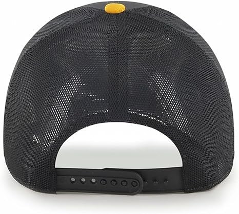 '47 BRAND : Pittsburgh Penguins Black NHL Mesh Pop Trucker