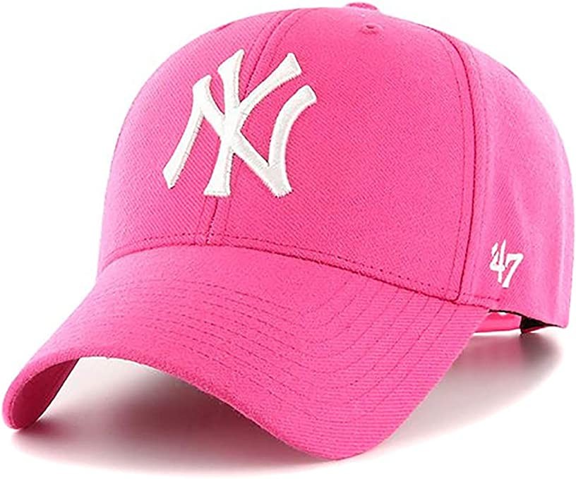 '47 BRAND : New York Adjustable Cap ROSE'