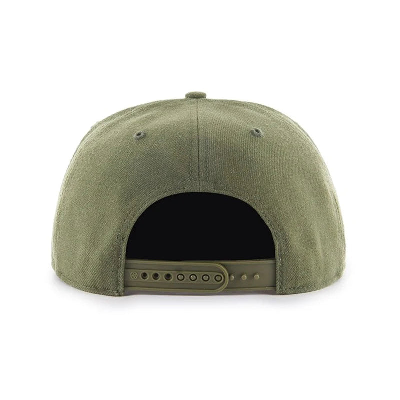 '47 BRAND : ‘47 CAPTAIN New York Yankees MLB No Shot Logo Bianco Green