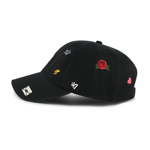 '47 BRAND : ‘47 CLEAN UP Los Angeles Dodgers MLB Multi Scatter Nero