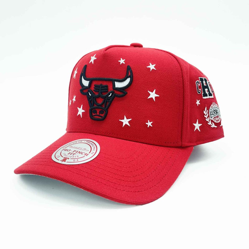 MITCHELL & NESS : NBA PEP RALLY PRO SNAPBACK CHICAGO BULLS