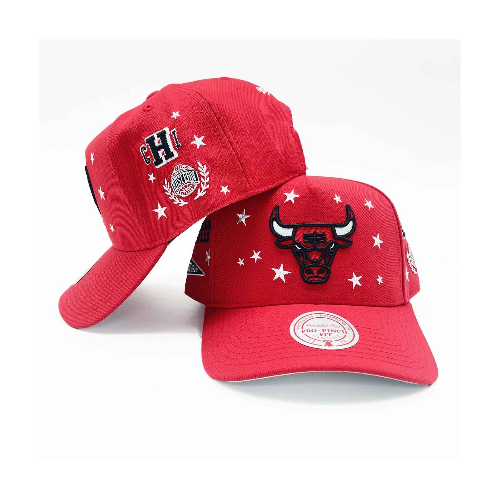MITCHELL & NESS : NBA PEP RALLY PRO SNAPBACK CHICAGO BULLS