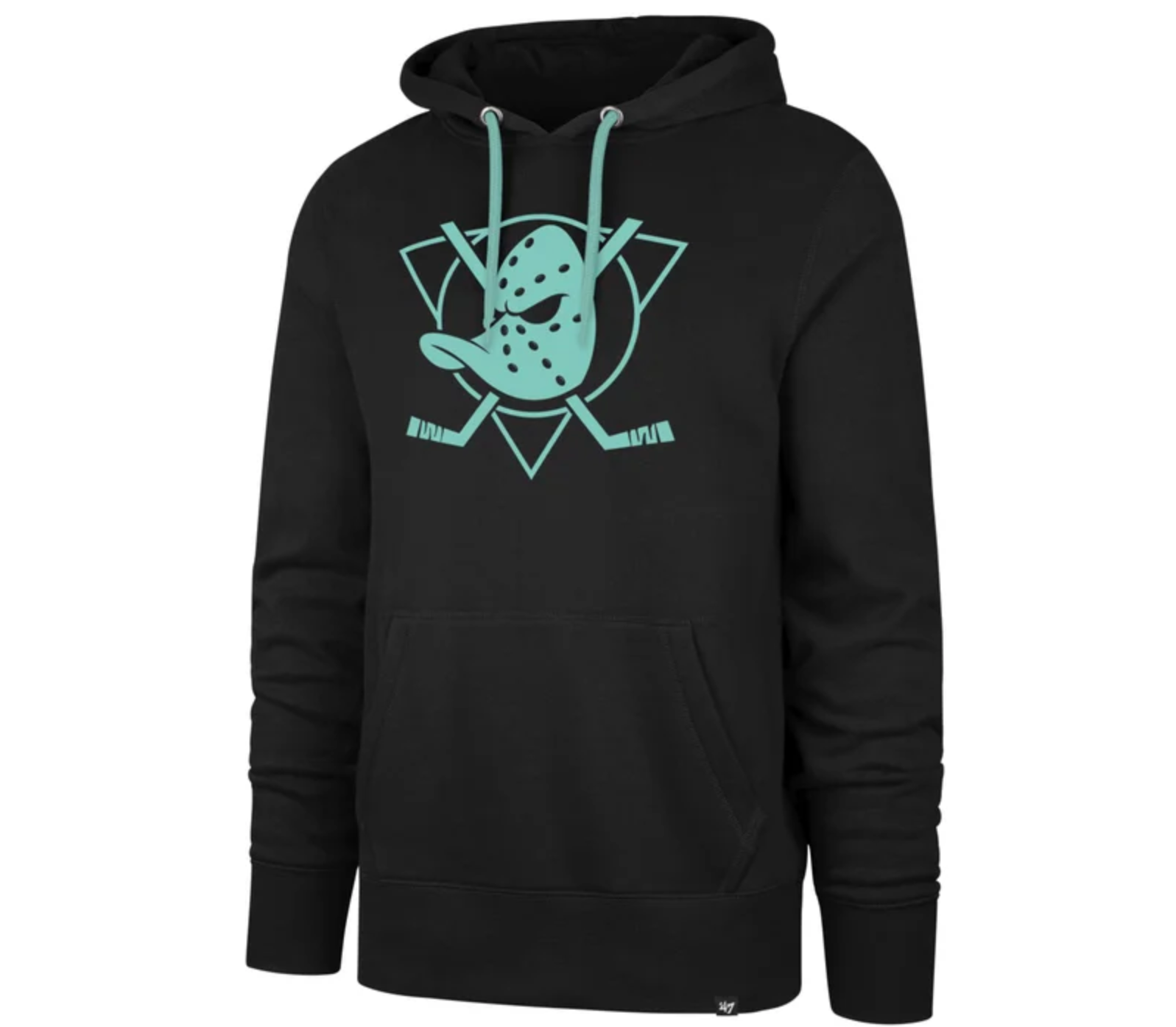 '47 BRAND : Felpa con cappuccio da uomo Anaheim Ducks NHL Imprint '47 HELIX