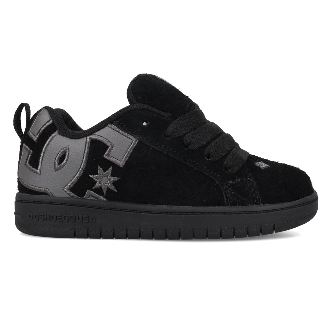 DC SHOES DC Court Graffik Se Scarpe di pelle Nero Bambini