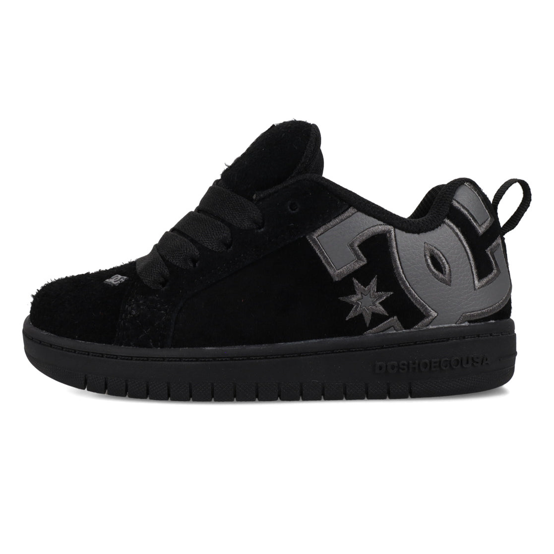 DC SHOES DC Court Graffik Se Scarpe di pelle Nero Bambini