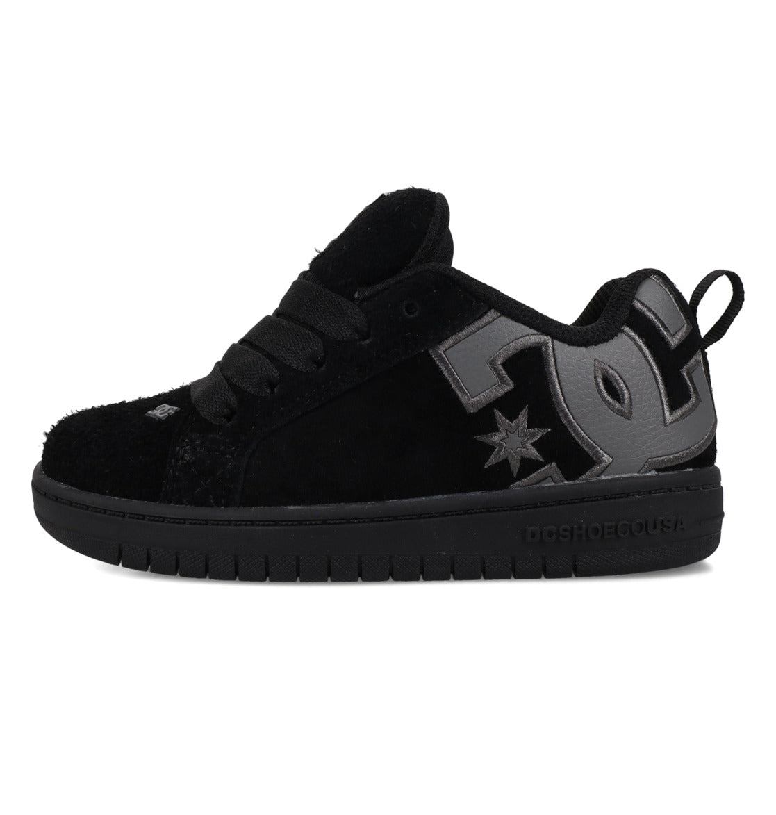 DC SHOES DC Court Graffik Se Scarpe di pelle Nero Bambini
