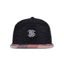 DJinns : 5 Panel Snapback Cap Wov-Spot Navy