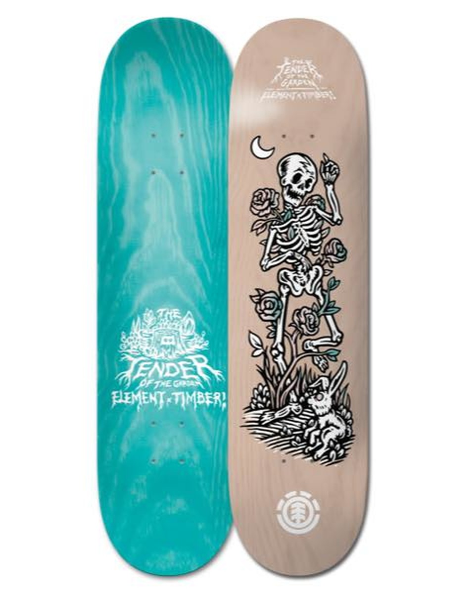 Element : 8 Timber Garden Ske  - Skateboard