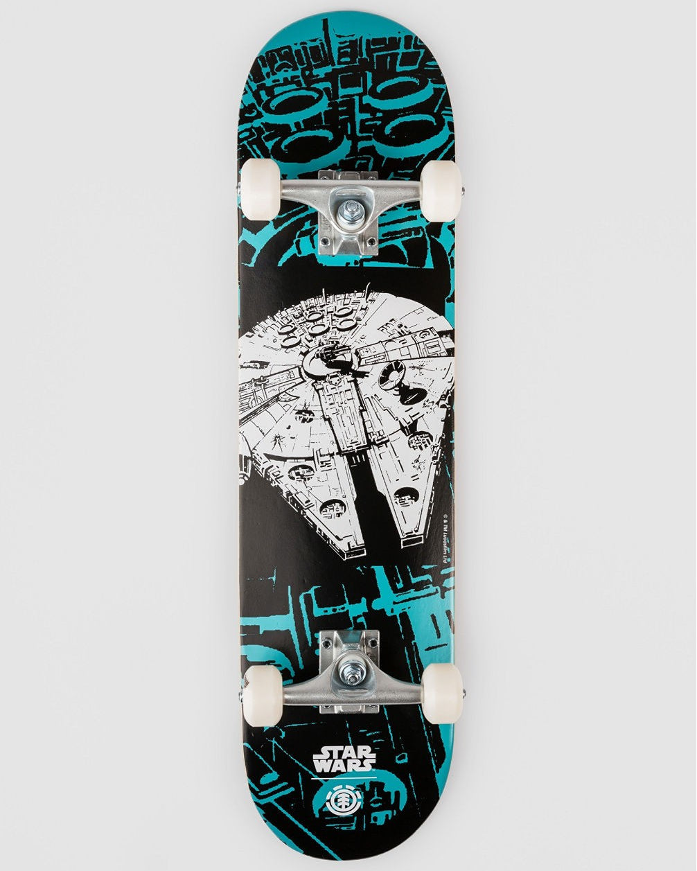 Element X Star Wars MILLENNIUM 7.75" Skateboard Completo
