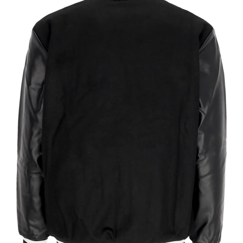 '47 BRAND :Bomber Mlb Wool Zip Up Neyyan Jet Black