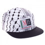 Grimey Nuff Respect 5Panel Cap White