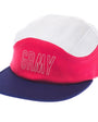 Grimey Rock Creek Park Custom 5 Panel Cap Ant. White