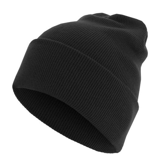 MasterDis : Beanie Basic Flap Long Version Black