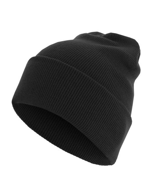 MasterDis : Beanie Basic Flap Long Version Black