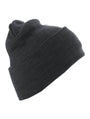 MasterDis : Beanie Basic Flap Long Version Heater Charcoal