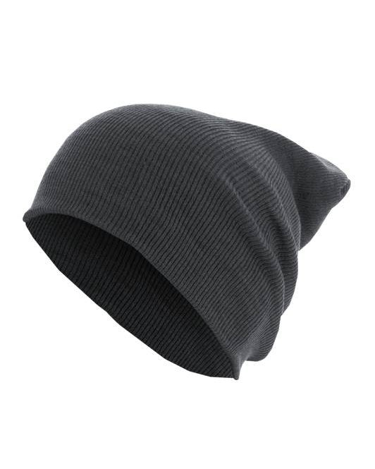 MasterDis : Beanie Basic Flap Long Version Heater Gray