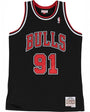 Mitchell and Ness : Dennis Rodman Chicago Bulls 1997-98  Swingman Alternate Jersey