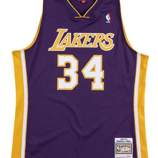 Mitchell and Ness : Shaquille O'Neal Los Angeles Lakers 1999-00 Swingman