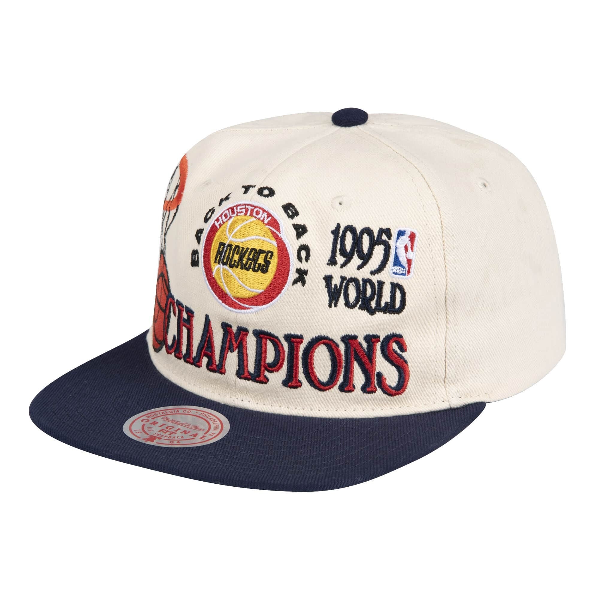Mitchell & Ness : 95 Finals Champions Snapback HWC Houston Rockets