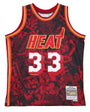 Mitchell & Ness : Asian Heritage Swingman Alonzo Mourning Miami Heat 1996-97 Jersey