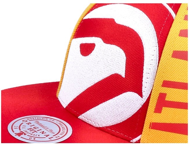 Mitchell & Ness : Atlanta Hawks Big Face Callout Hwc