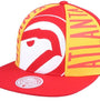 Mitchell & Ness : Atlanta Hawks Big Face Callout Hwc