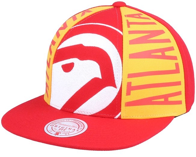 Mitchell & Ness : Atlanta Hawks Big Face Callout Hwc