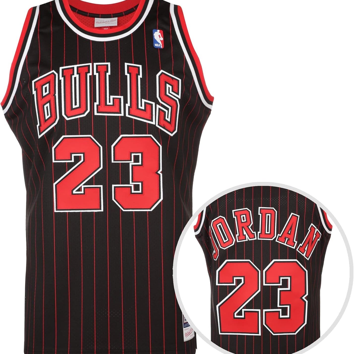 Mitchell & Ness : Authentic Jersey CHICAGO BULLS 95/96 MICHAEL JORDAN