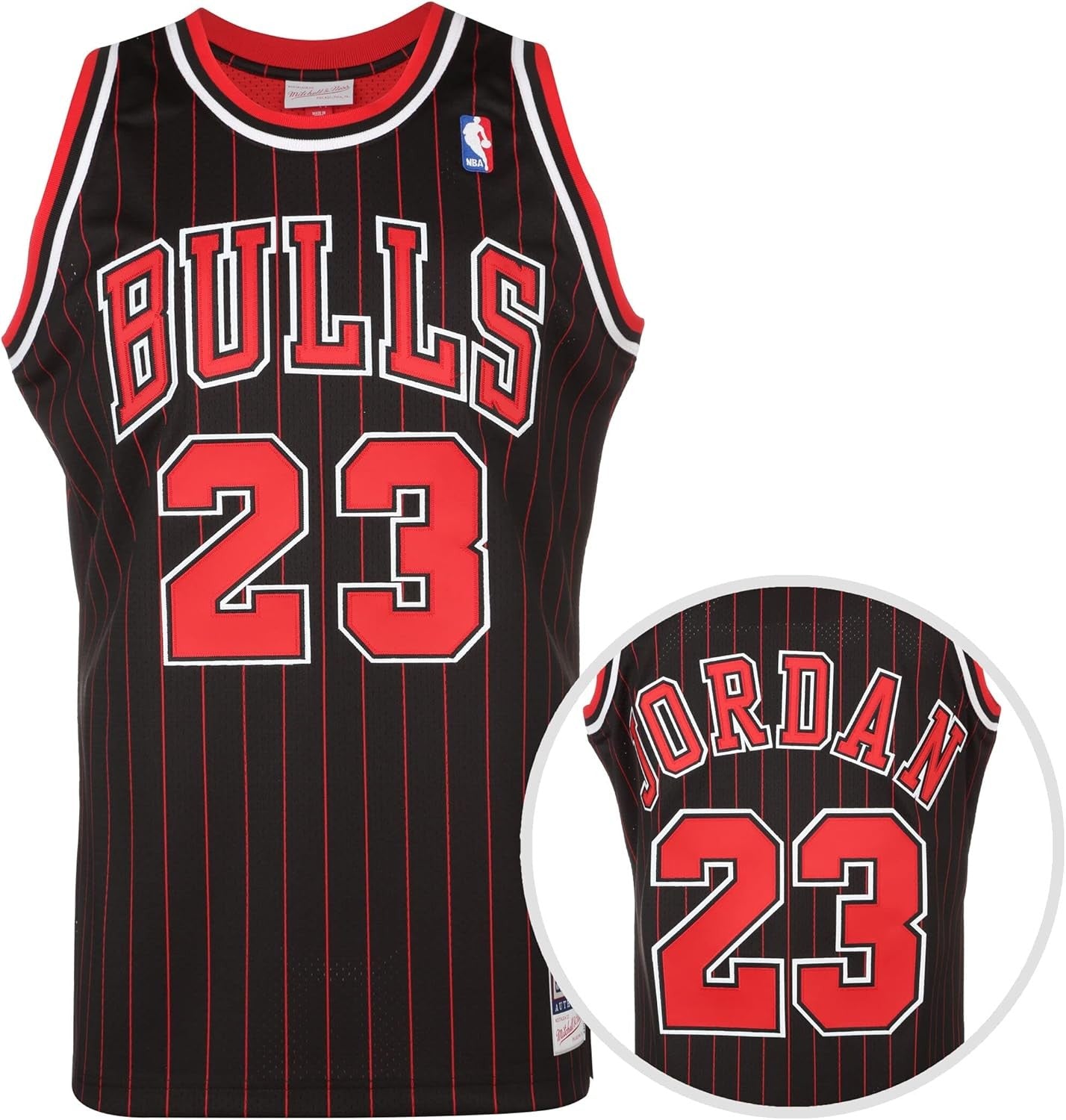 Mitchell & Ness : Authentic Jersey CHICAGO BULLS 95/96 MICHAEL JORDAN