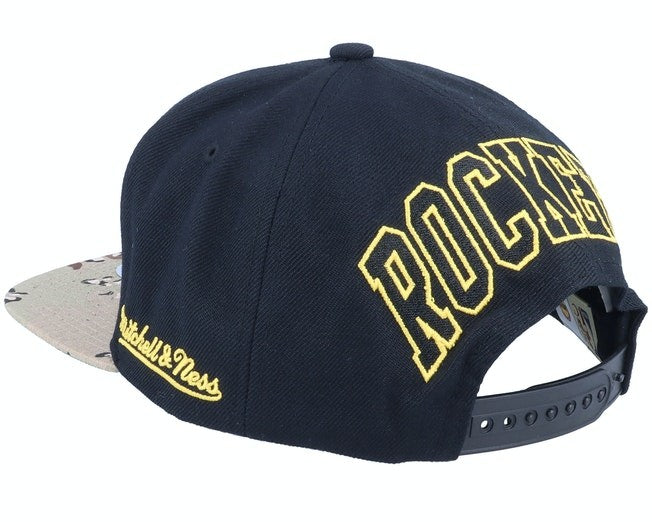 Mitchell & Ness : Choco Camo Snapback HWC Houston Rockets
