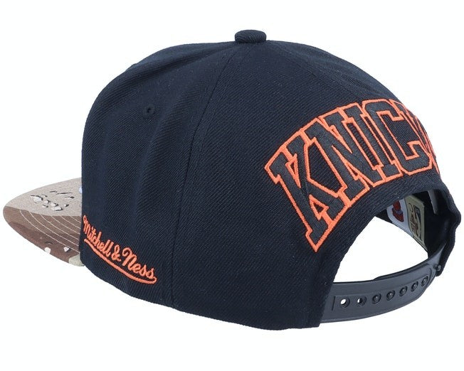 Mitchell & Ness : Choco Camo Snapback HWC New York Knicks