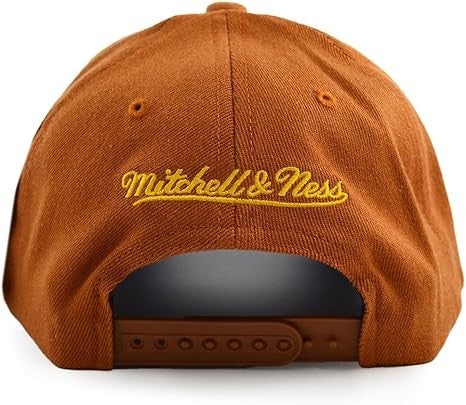 Mitchell & Ness : Fashion Classic Red Snapback Cap Los Angeles Lakers Burnt