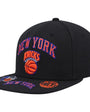 Mitchell & Ness : Front Loaded Snapback NBA New York Knicks