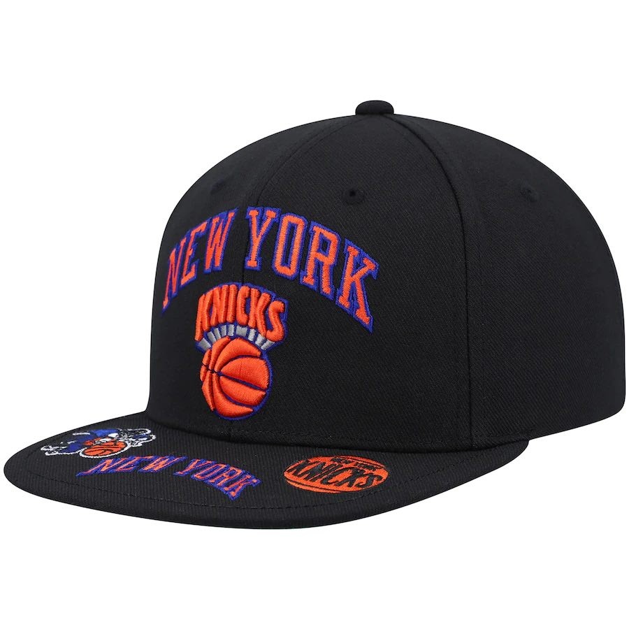 Mitchell & Ness : Front Loaded Snapback NBA New York Knicks