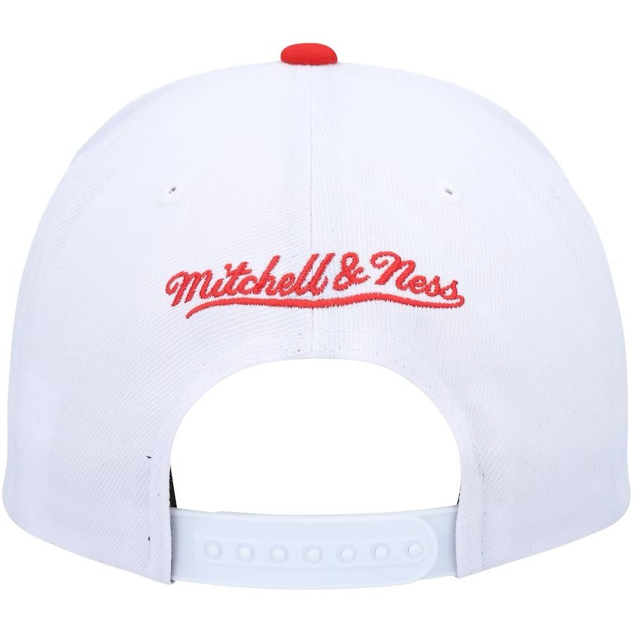 Mitchell & Ness : Houston Rockets Hardwood Classics Core 2-Tone 2.0 Pro Snapback Hat