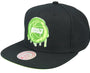 Mitchell & Ness : Houston Rockets Slime Drip Black/Neon Green