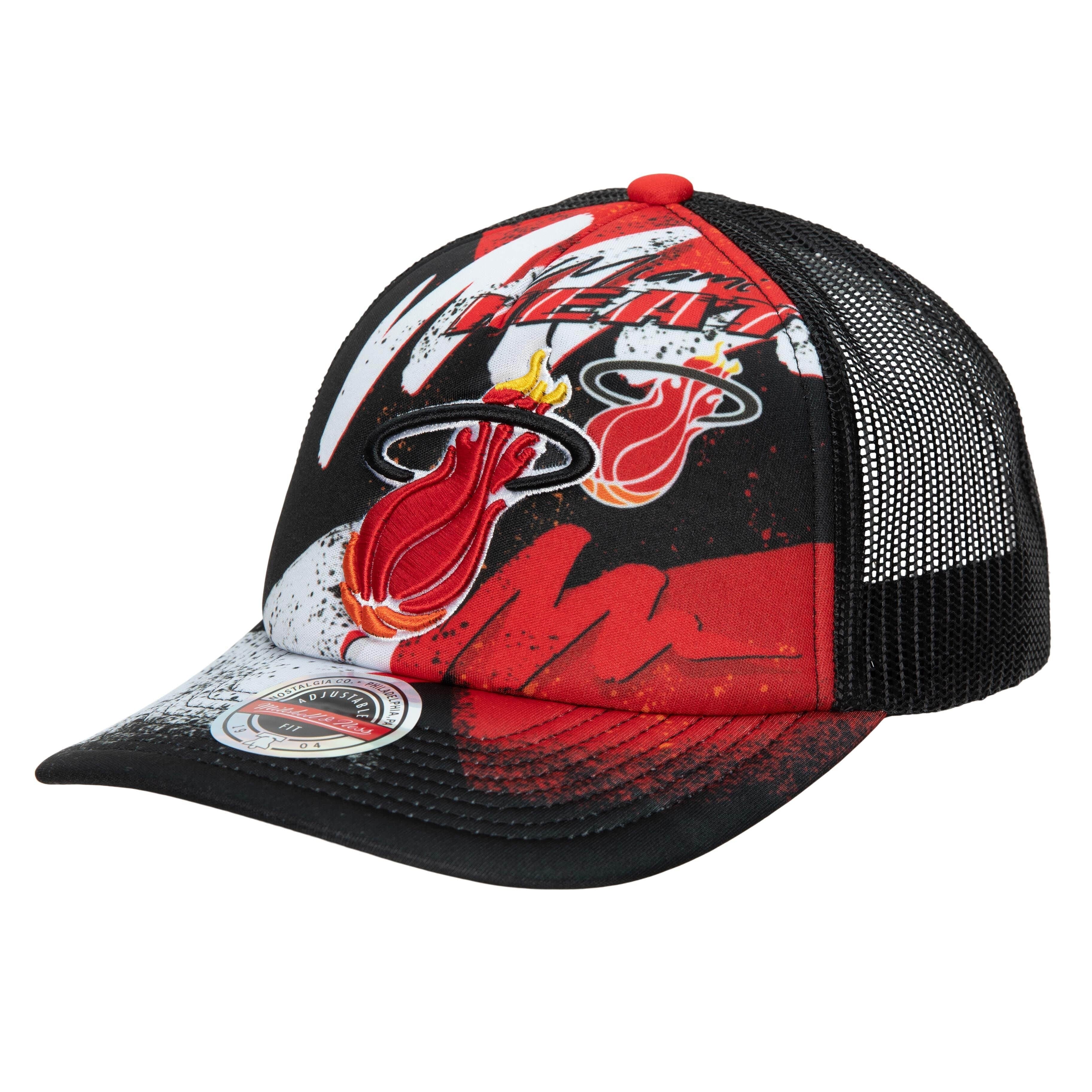 Mitchell & Ness : Hyper Trucker HWC Miami Heat