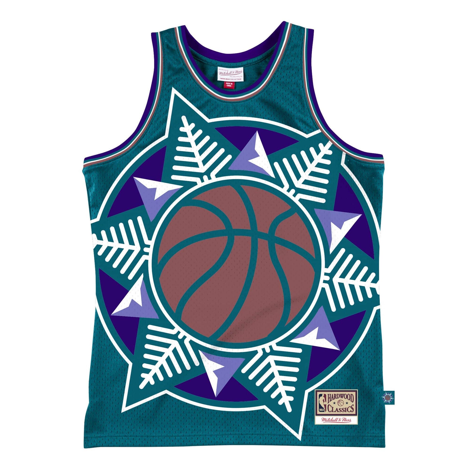 Mitchell & Ness: Maglia NBA Utah Jazz Big Face 2.0