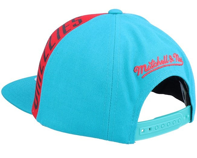 Mitchell & Ness : Memphis Grizzlies Big Face Callout Hwc Teal