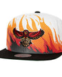 Mitchell & Ness : NBA Hot Fire Snapback HWC Hawks