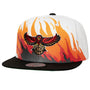 Mitchell & Ness : NBA Hot Fire Snapback HWC Hawks