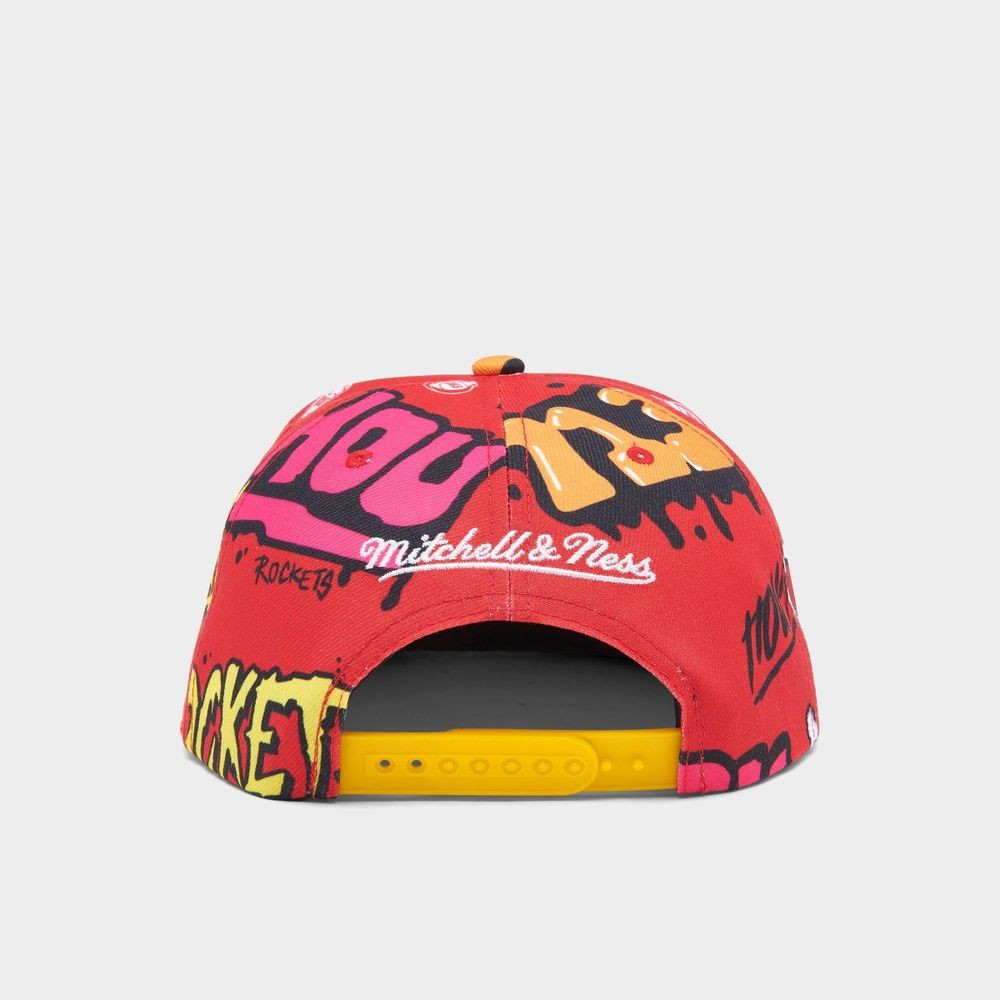 Mitchell & Ness : NBA Sticker Pack Snapback HWC Rockets